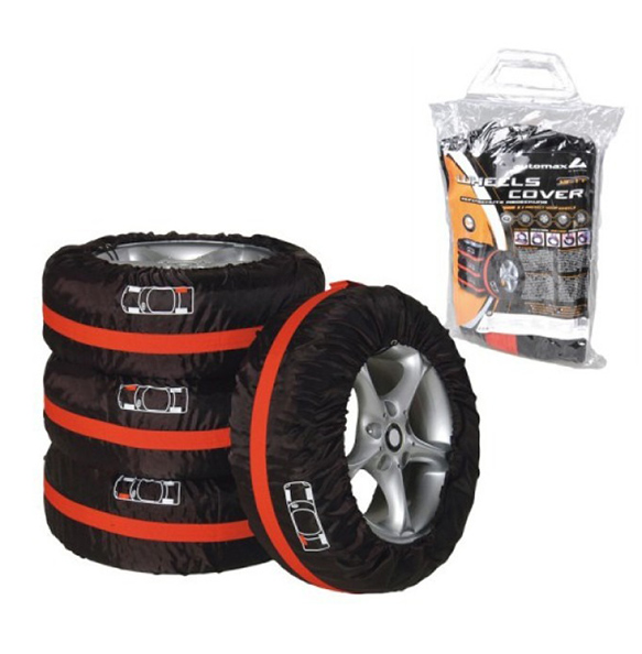 Sada 4 samostatných obalov na pneumatiky