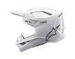 prilba SUPERTECH S-M10 SOLID, ALPINESTARS (biela, veľ. 2XL)