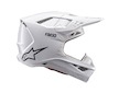 prilba SUPERTECH S-M10 SOLID, ALPINESTARS (biela, veľ. 2XL)