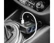 Rozdvojka zapaľovača 12V/24V, 2xUSB-A, 1x USB-C, otočná 180°