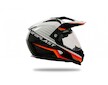 UFO Prilba ARIES Enduro 2024 biela/čierna veľ.:  XL