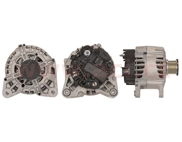 alternátor 12 V/120 A originální díl repasovaný firmou REMY (+vratná část 1 400 Kč/60 €)