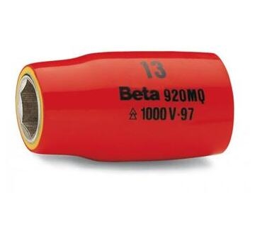 BETA HLAVICA 6-HRAN - 1/2'' IZOLOVANÁ DO 1000V-MODEL 920 MQ/A 11 MM EN 60900''