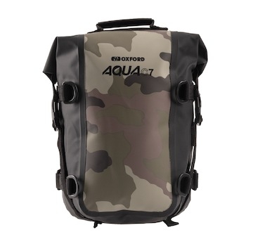 brašna na padací rám AQUA C7 crash bar bag, OXFORD (maskáč, objem 7l)