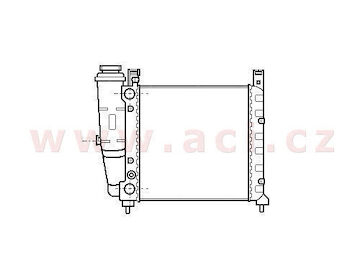 chladič 0.9 (45, 45S) [305*322*34]