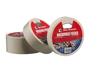 Debex Maskovací krepová páska +60 °C 30 mm x 50 m