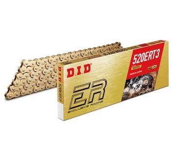 DID Reťaz 520 ERT3 zlatá 114 čl. + spojka