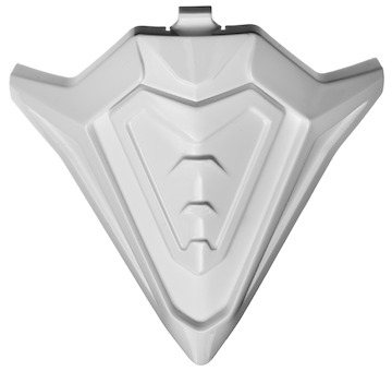 kryt bradové ventilace pro přilby COMMANDER, AIROH (vel. XS - M, bílá)
