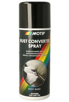 MOTIP Rust Converter - Odstraňovač hrdze + penetrácia /odhrdzovač/ v spreji 400ml /04133/