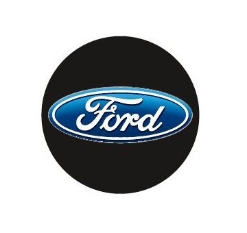 Nálepka na puklicu FORD (SADA-4ks) 6,5cm /ZP302/