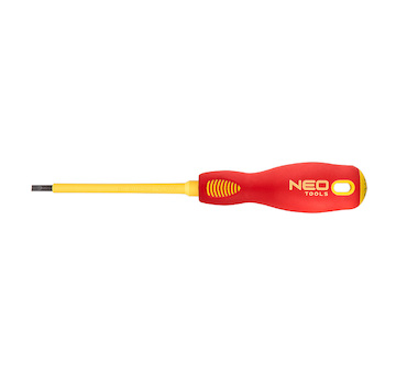 NEO Skrutkovač plochý izolovaný 1000V 4.0 x 100 mm