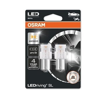OSRAM Žiarovka 12V LED P21W  BA15S blister /2ks/*DOPREDAJ (náhrada 7506DYP2BL) 