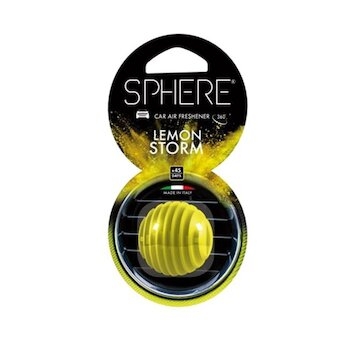 Osviežovač vzduchu do mriežky SPHERE - LEMON STORM