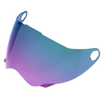 plexi pro přilby Tour, CASSIDA - ČR (iridium)