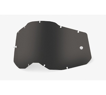plexi Racecraft 2/Accuri 2/Strata 2, 100% - USA (tmavě kouřové, Anti-fog)