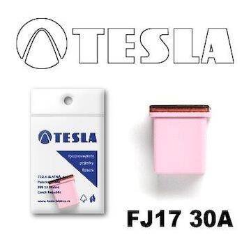 Poistka JCASE - nízky profil FJ17 30A TESLA