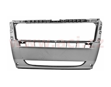 přední nárazník tmavě šedý střed (bez spodní mřížky)