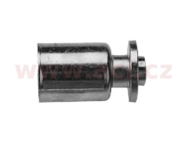příruba ocelová namačkávací s krytkou ke kompresoru 180° 1/2