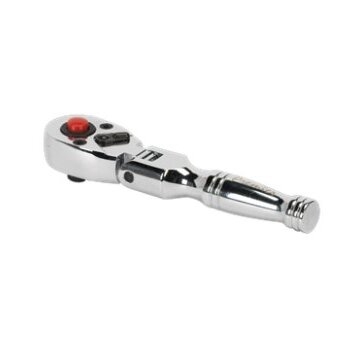 Ratchet Wrench Flexi-Head Stubby 1/4