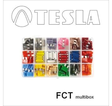 Sada nožových poistiek ATO, valcová - FCT MultiBox TESLA