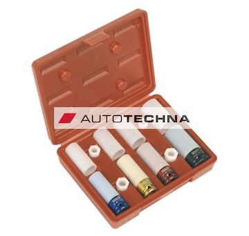 SEALEY Alloy Wheel Impact Socket Set 4pc 1/2