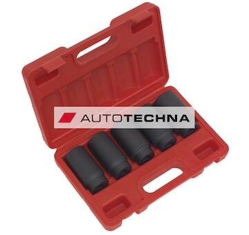 SEALEY Impact Hub Nut Socket Set 5pc 1/2