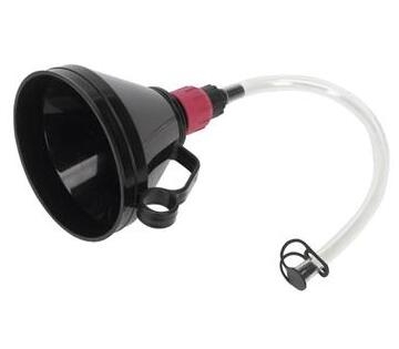 SEALEY Lievik plastový 160mm s ventilom a flexi hadičkou