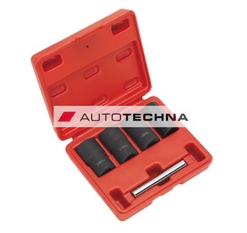 SEALEY Locking Wheel Nut Removal Set 17, 19, 21, 22mm 1/2