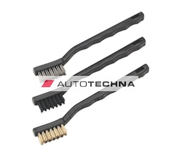 SEALEY Miniature Brush Set 3pc