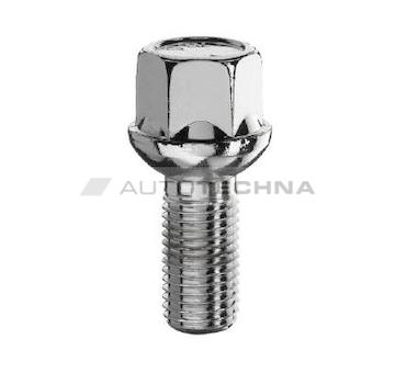 Skrutka kolesa M12 x 1,5 x 23 / 42,5 mm, guľa R12, K17 BIMECC (Skoda Felicia, Favorit )