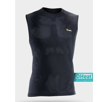 SPARK Fresh + funkčné tričko bez rukávov čierne veľ.: M