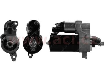 startér 12 V/1.7 kW (10 zubů) originální díl repasovaný firmou LUCAS (+vratná část 300 Kč/15 €)