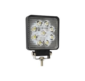 Svetlo pracovné LED 12-60V štvorcové 6 led /1ks/