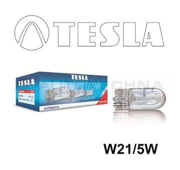 TESLA Žiarovka 12V  W21/5W  W3x16q