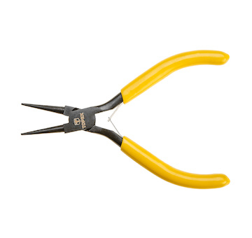 TOPEX kliešte dlhe okrúhle mini 125 mm
