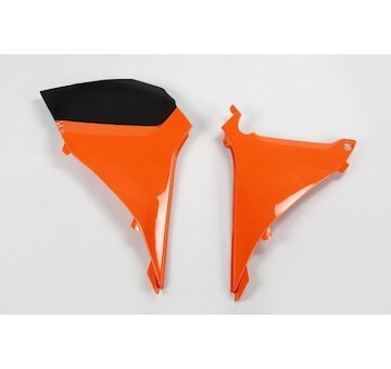 UFO Kryt airboxu KTM SX 125,150,250 11/EXC 125,200,250 12-13/ EXC-F 250,350,450 12-13 oranžová