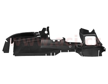 vedení vzduchu, vedle chladiče ORIGINÁL, L