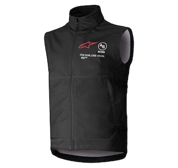 vesta TECHSTAR SOFTSHELL, ALPINESTARS (černá, vel. XL)