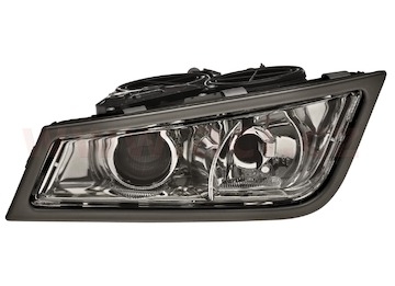 VOLVO TRUCK FH 08- přední mlhovka H3+H7 s pomocným světlem šedá TRUCK L