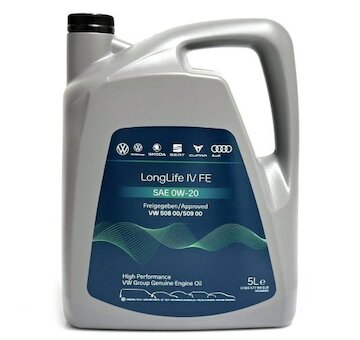 VW Motorový olej Long Life IV 0W-20 5l (508.00 509.00)