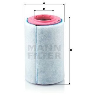 Vzduchový filter MANN-FILTER C 17 237/1