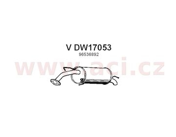 zadní díl výfuku ASSO/VENEPORTE