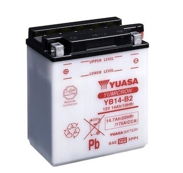żtartovacia batéria YUASA YB14-B2