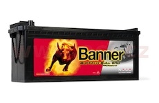 180Ah baterie, 1000A, levá BANNER Buffalo Bull SHD Professional 514x223x195(220)