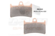 DELTA BRAKING Platničky brzdové RDER = FA252