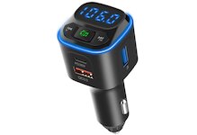 Nabíjačka mobilov do zapaľovača 12-24V autoadapter bluetooth USB-A 2USB-C TRANSMITTER