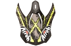 náhradní kšilt pro přilby TERMINATOR OPEN VISION, AIROH (carnage žlutá)