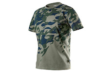 NEO Pracovné tričko olivové CAMO, veľkosť L