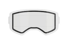 plexi pro brýle SUPERTECH, ALPINESTARS (dvojité antifog čiré pro systém roll-off)