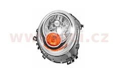 přední světlo H4 s oranžovým blikačem (el. ovládané s motorkem) AL/MARELLI (prvovýroba) P